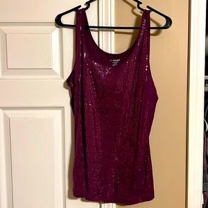 Lane Bryant Purple top in excellent condition